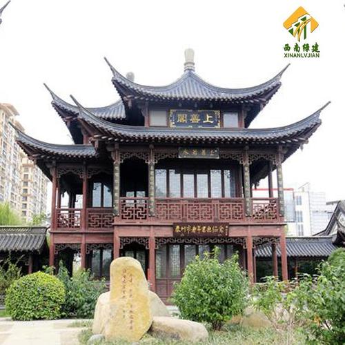 戶外仿古庭院景觀 傳統(tǒng)建筑與現(xiàn)代園林工程的完美融合